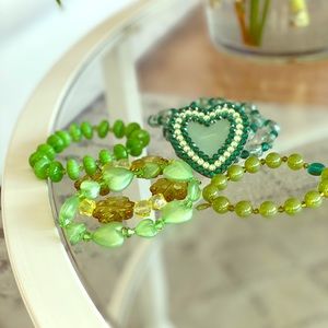 Tarina Tarantino Green Bracelet Set (5)